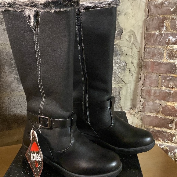 Totes Womens Snow Boots- Margie - Picture 2 of 4